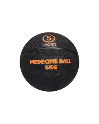 Balon medicinal hinchable de 5kg para entrenamiento funcional