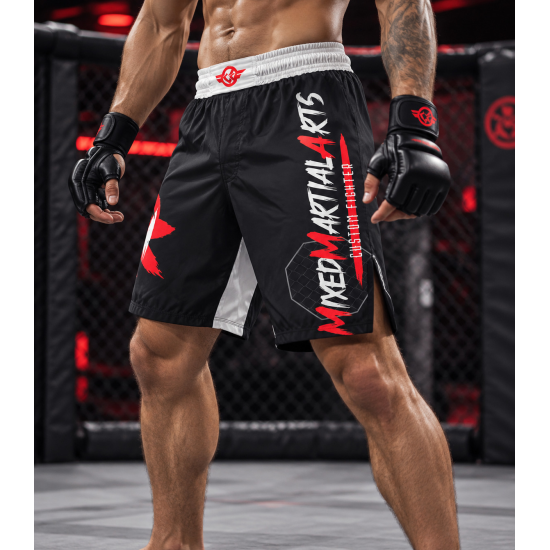 Bermudas de MMA Custom Fighter modelo Mixed Martial Arts