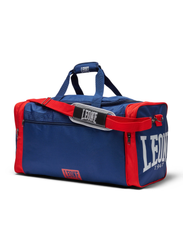 Bolsa de entreno Leone 1947 " Color block" azul