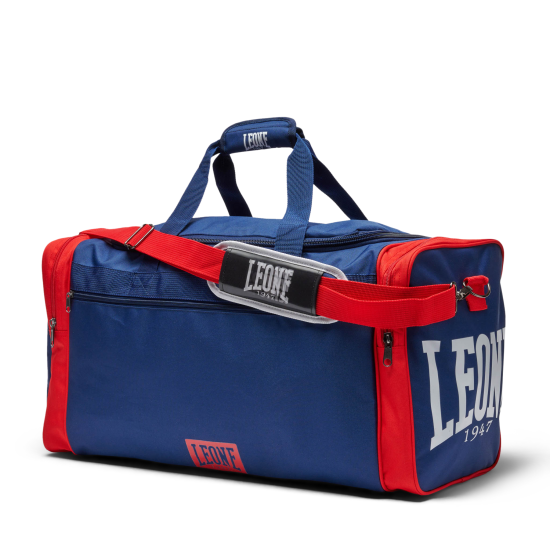 Bolsa de entreno Leone 1947 " Color block" azul