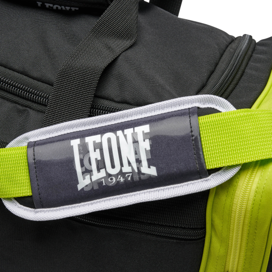 Bolsa de entreno Leone 1947 " Color block" negra