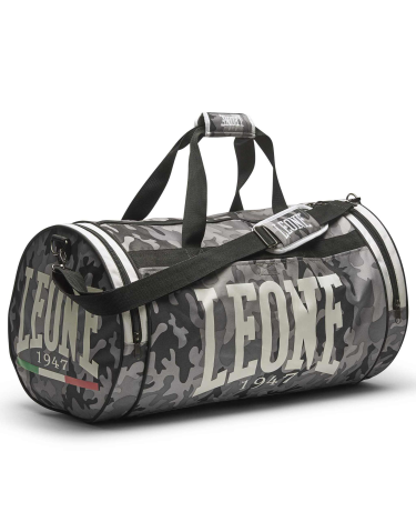 Bolsa Deportiva Leone 1947 Color Gris Camuflaje AC906