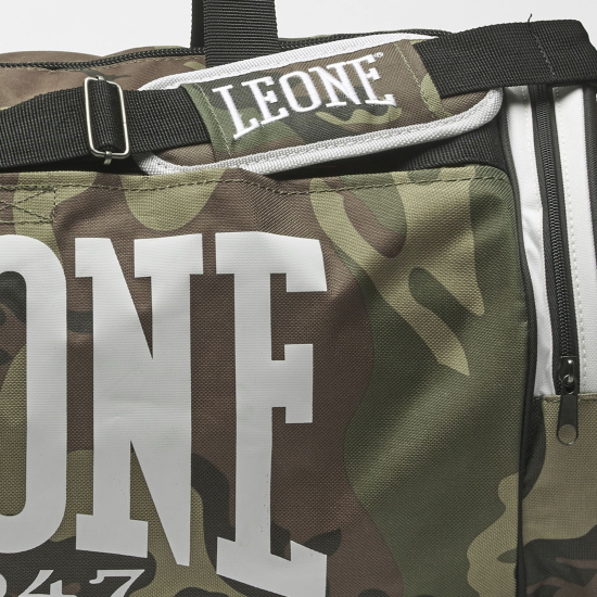 Bolsa Deportiva Leone 1947 Color Verde Camuflaje AC906