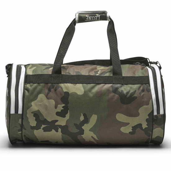 Bolsa Deportiva Leone 1947 Color Verde Camuflaje AC906
