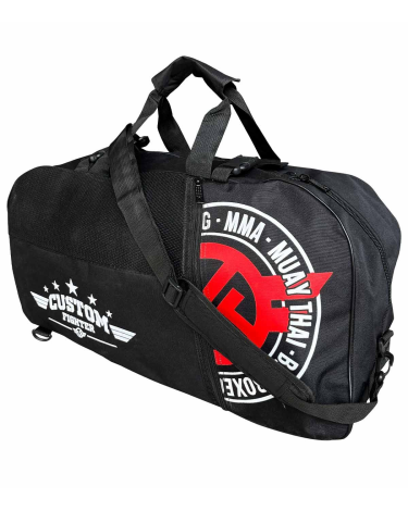Bolsa/Mochila convertible Custom Fighter negra
