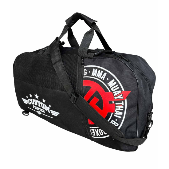 Bolsa/Mochila convertible Custom Fighter negra