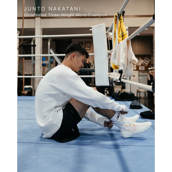 Botas de boxeo Boxraw Impello blanco