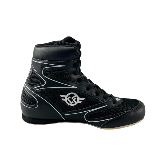 Botas de boxeo Custom Fighter color negro