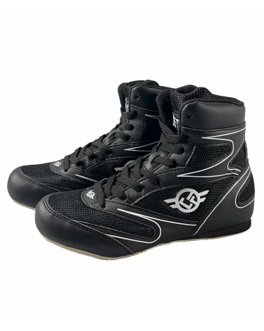 Botas de boxeo Custom Fighter color negro
