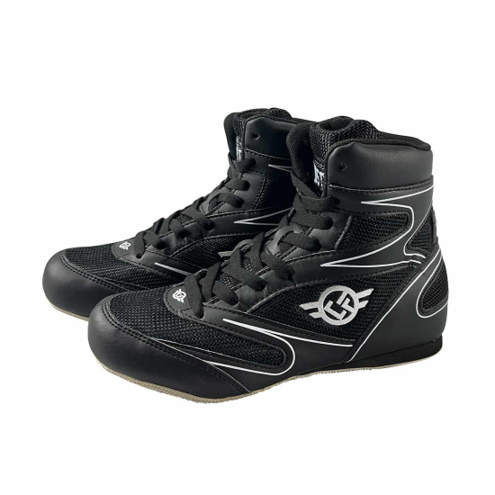 Botas de boxeo Custom Fighter color negro
