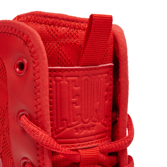 Botas de Boxeo Leone 1947 "Professional" CL102 rojo