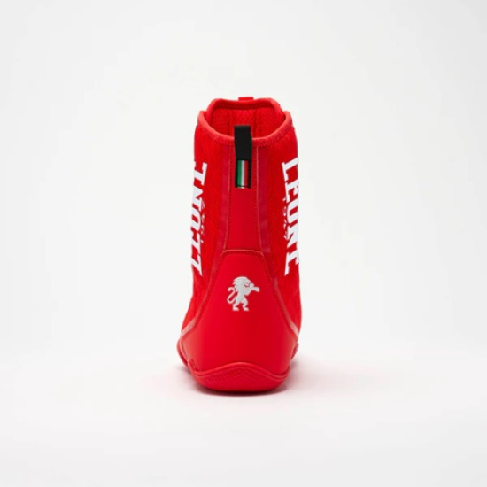 Botas de Boxeo Leone 1947 "Professional" CL102 rojo