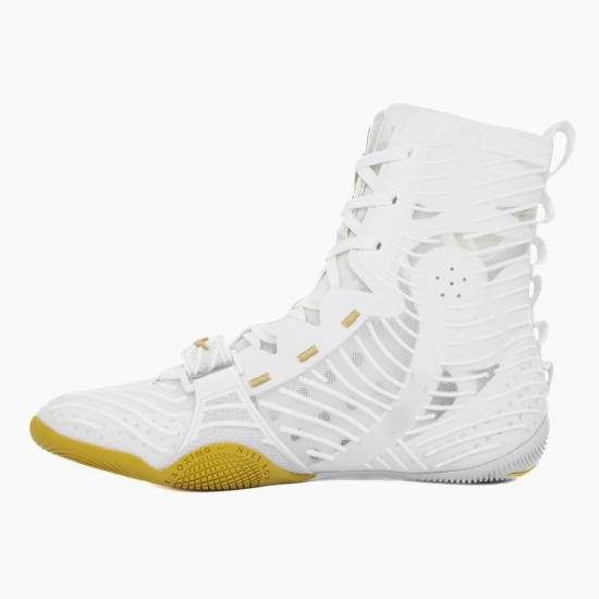 Botas de boxeo Nike Hyperko 3 Blanco/dorado