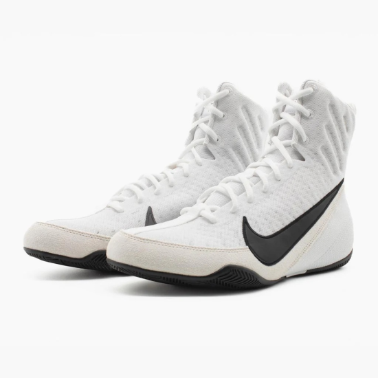 Botas de boxeo Nike Machomai 3 blanco/negro