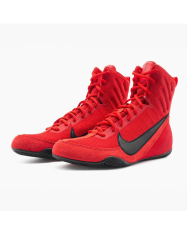 Botas de boxeo Nike Machomai 3 rojo/negro