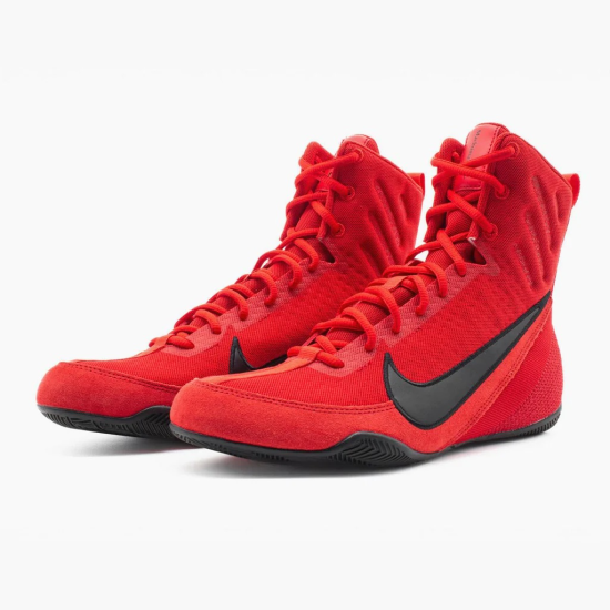 Botas de boxeo Nike Machomai 3 rojo/negro