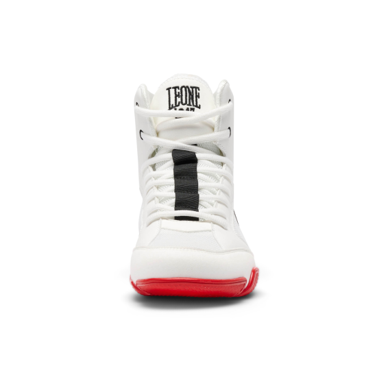 Botas de Boxeo y lucha Leone 1947 " Premium" CL110 Blanco-Italia