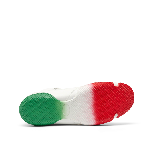 Botas de Boxeo y lucha Leone 1947 " Premium" CL110 Blanco-Italia