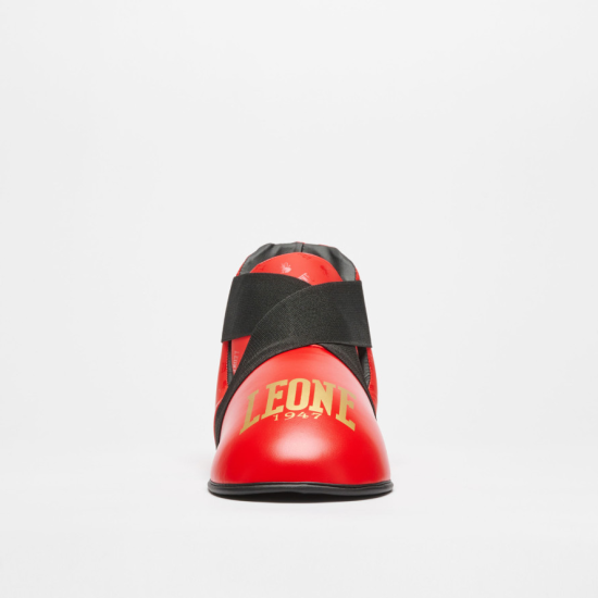 Botines de Kickboxing Leone 1947 CL166 "DNA" rojo