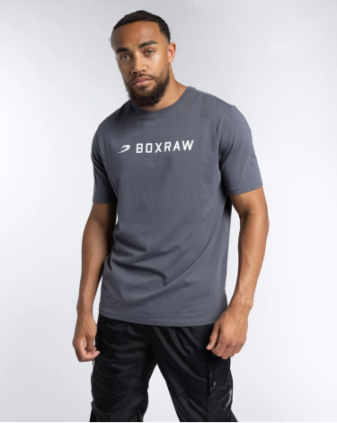 Camiseta Boxraw A.B.C. gris charcoal