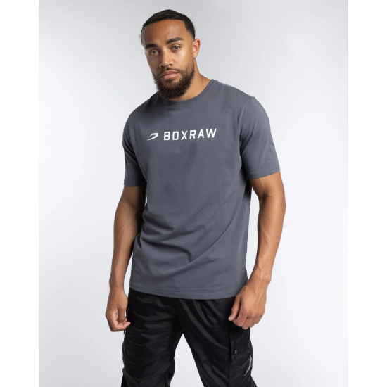 Camiseta Boxraw A.B.C. gris charcoal