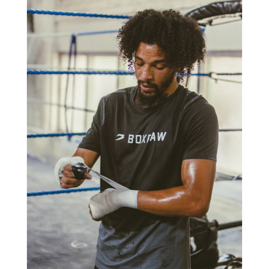 Camiseta Boxraw A.B.C. gris charcoal