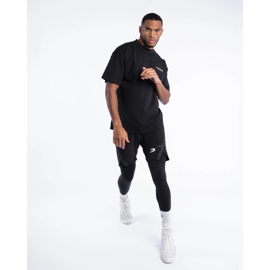 Camiseta Boxraw Oversized " We dont play boxing" negra