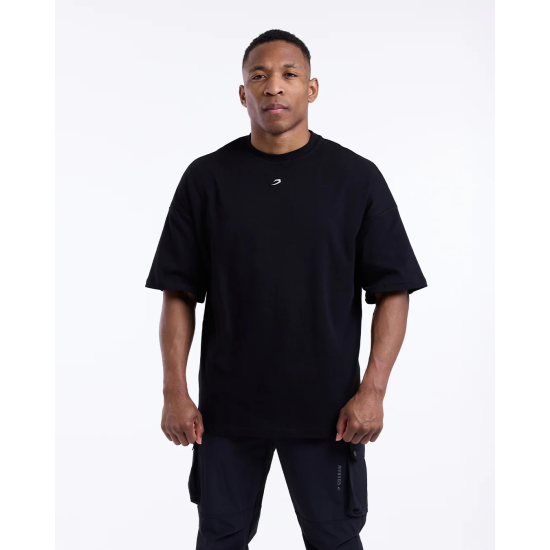 Camiseta Boxraw "Strike" Oversize negra