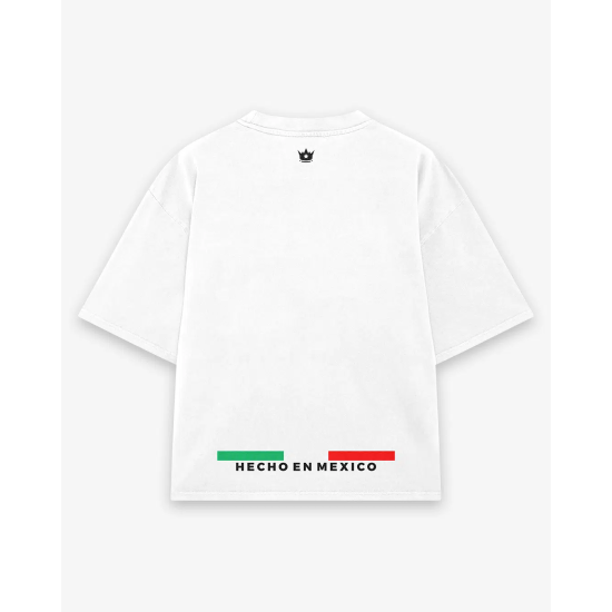 Camiseta de algodon Boxelite Club " Classic white"