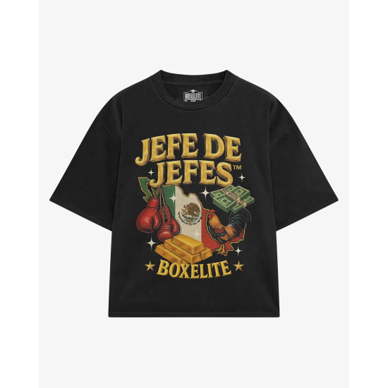 Camiseta de algodon Boxelite Club "Jefe de Jefes"