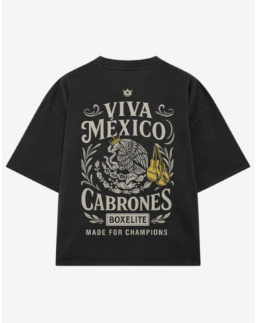 Camiseta de algodon Boxelite Club "Viva Mexico cabrones"