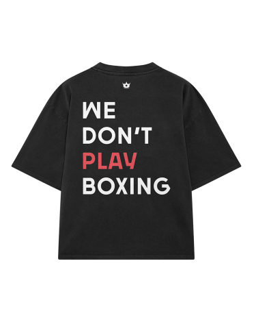Camiseta de algodon Boxelite Club " We dont play Boxing"