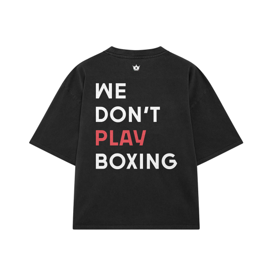 Camiseta de algodon Boxelite Club " We dont play Boxing"