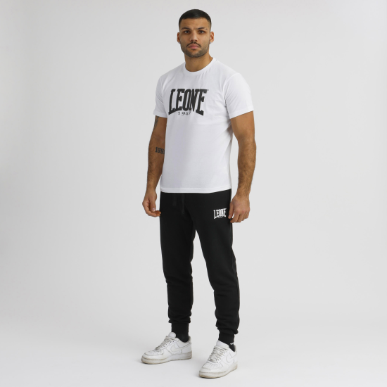 Camiseta de algodon Leone 1947 LSM208 blanco