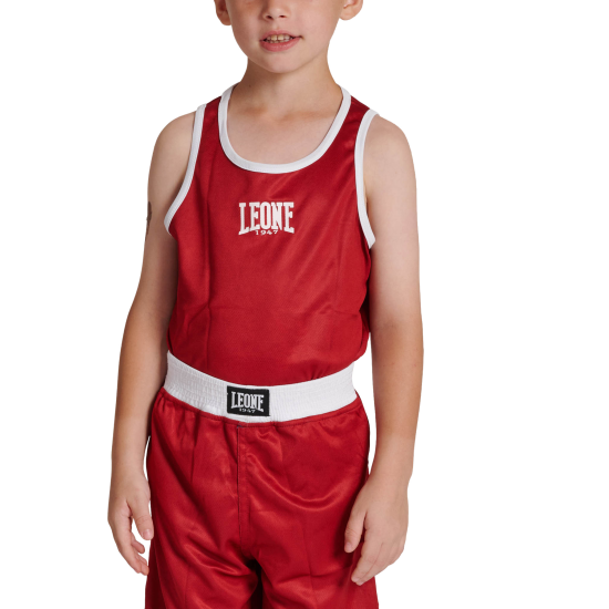Camiseta de boxeo reversible Leone 1947 infantil "Double face" AB214J