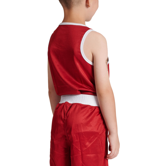 Camiseta de boxeo reversible Leone 1947 infantil "Double face" AB214J