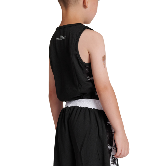 Camiseta de entreno para niños Leone 1947 AB231J negro