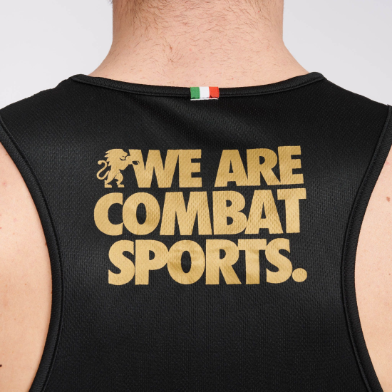 Camiseta de entreno "DNA" Leone 1947 Color negro AB228