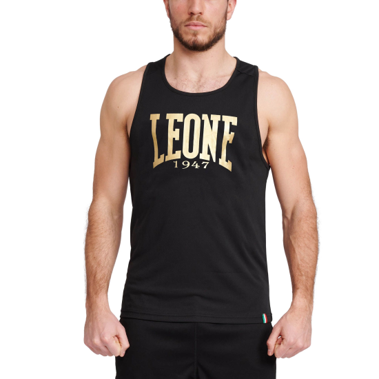 Camiseta de entreno "DNA" Leone 1947 Color negro ABX701