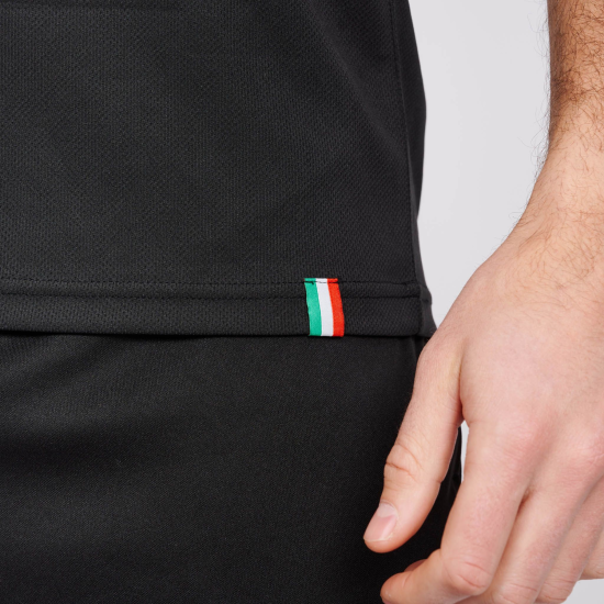 Camiseta de entreno "DNA" Leone 1947 Color negro ABX701