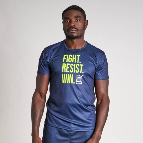 Camiseta Leone 1947 azul ABX508