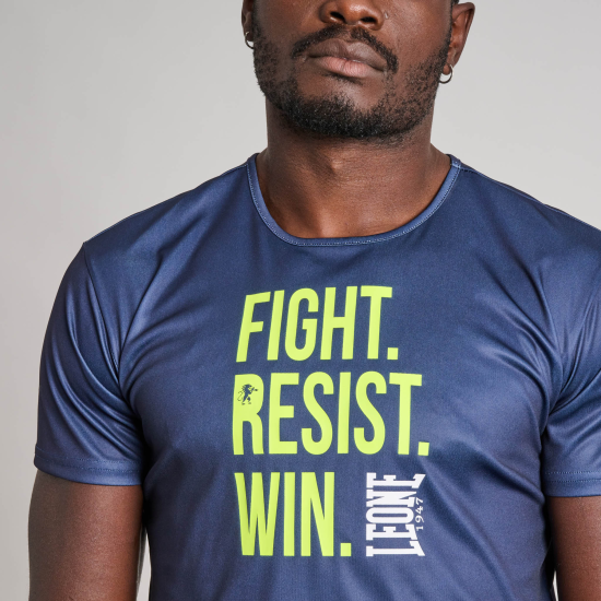 Camiseta Leone 1947 azul ABX508