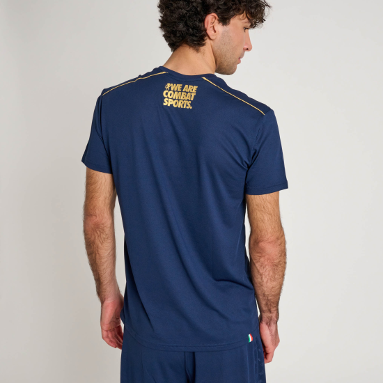 Camiseta Leone 1947 DNA ABX737 azul