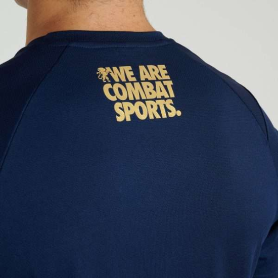 Camiseta Leone 1947 "DNA" azul ABX718