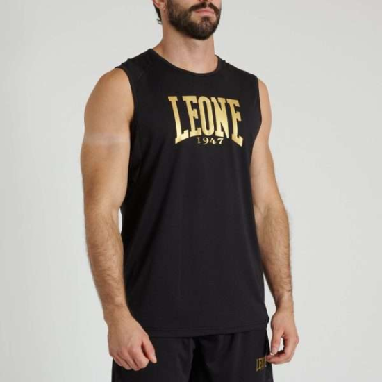 Camiseta Leone 1947 "DNA" negra ABX705