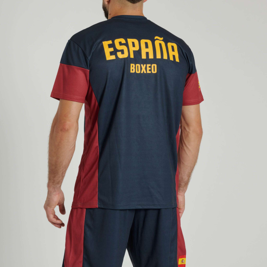 Camiseta Leone 1947 "España" azul