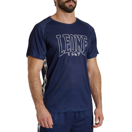 Camiseta Leone 1947 "Iconic" azul ABX431