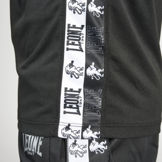 Camiseta Leone 1947 "Iconic" negra ABX431