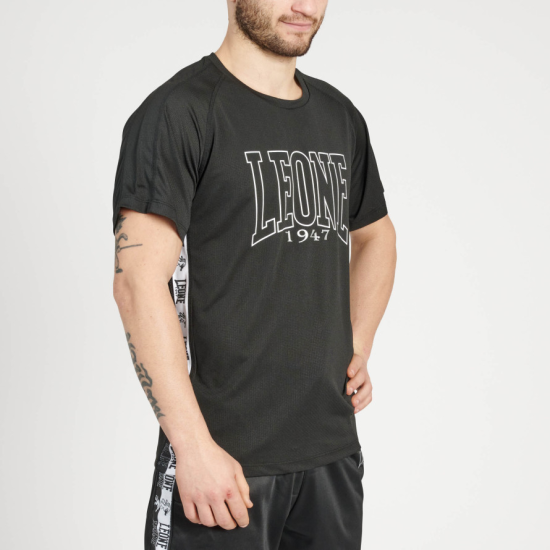 Camiseta Leone 1947 "Iconic" negra ABX431