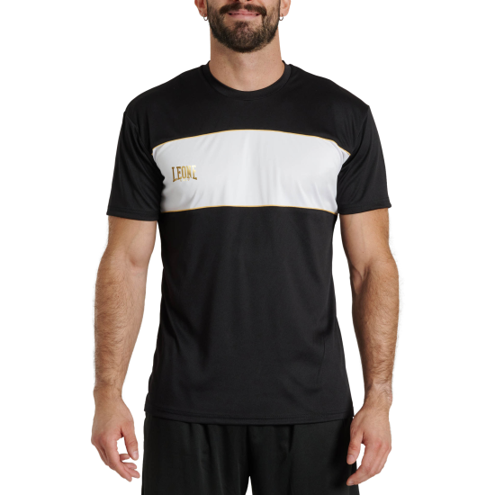 Camiseta Leone 1947 "Premium 2" negro ABX301